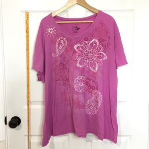 Pink Flower T